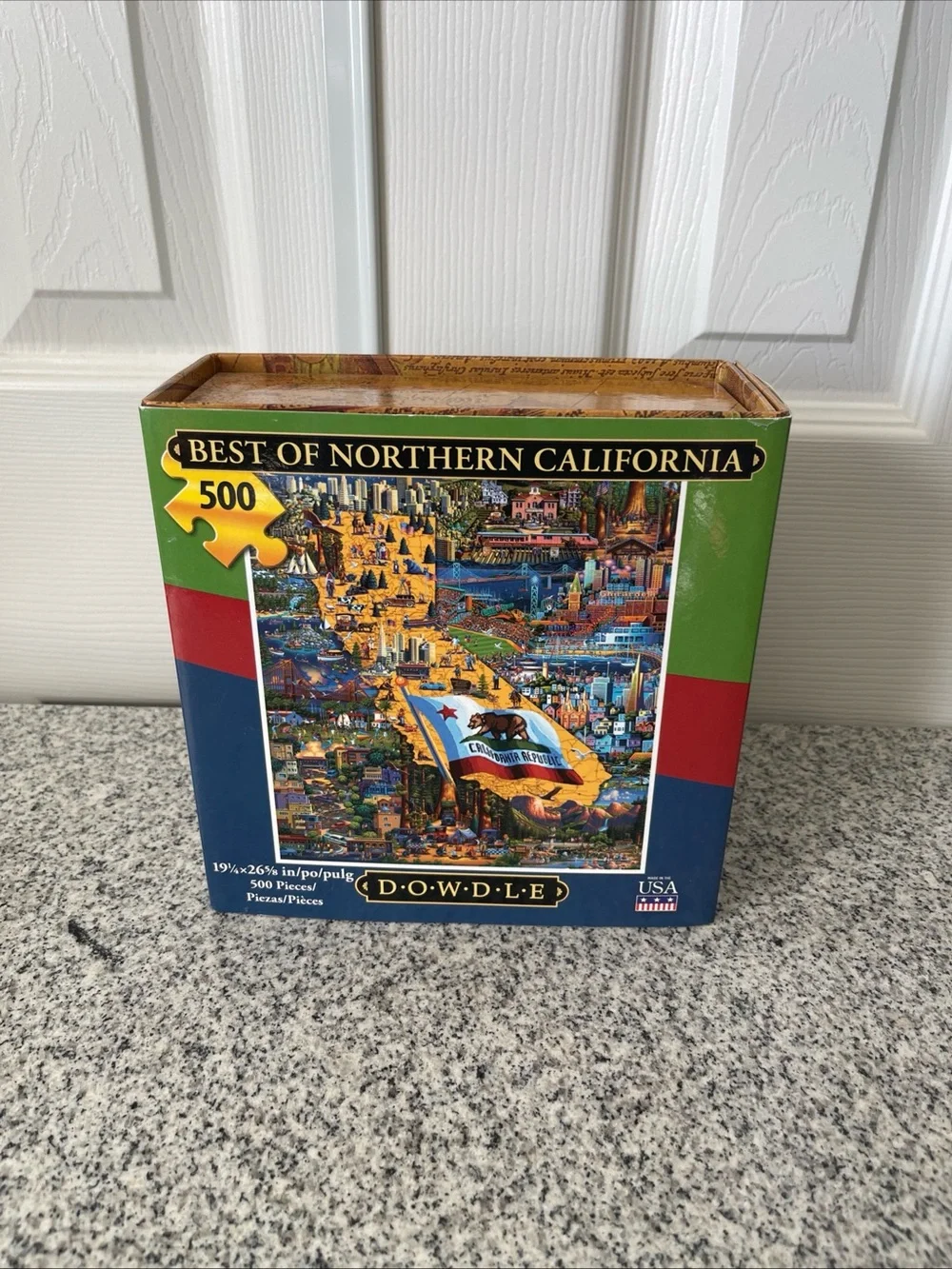 Dowdle Jigsaw Puzzle Best Of Northern California 500 Pieces Dowdle Folk Art